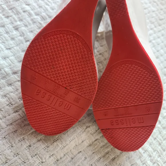 PATCHULI X BY MELISSA PLATFORM WEDGES Women's Size 6 - Picture 9 of 13